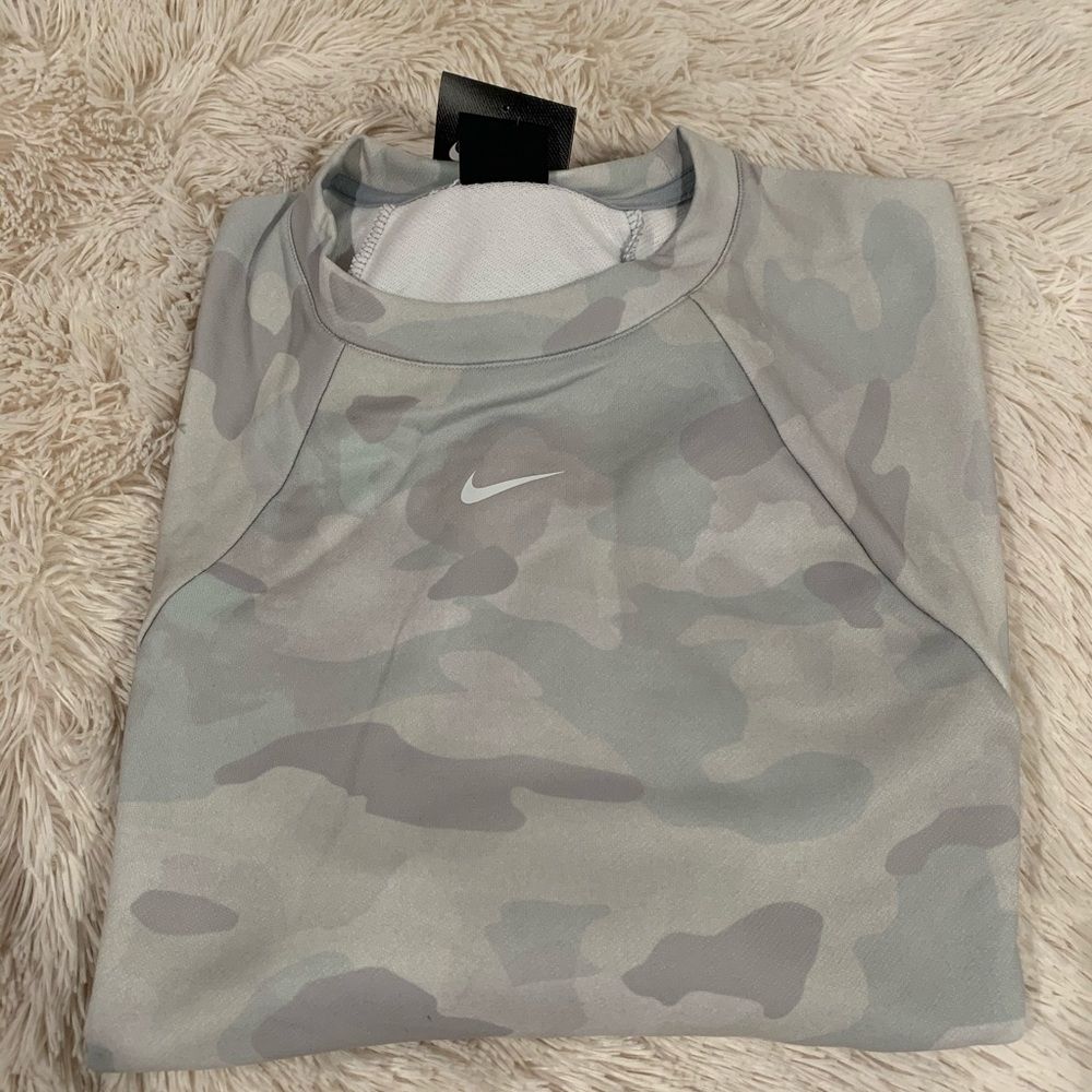 Nike dri fit camp fleece training top